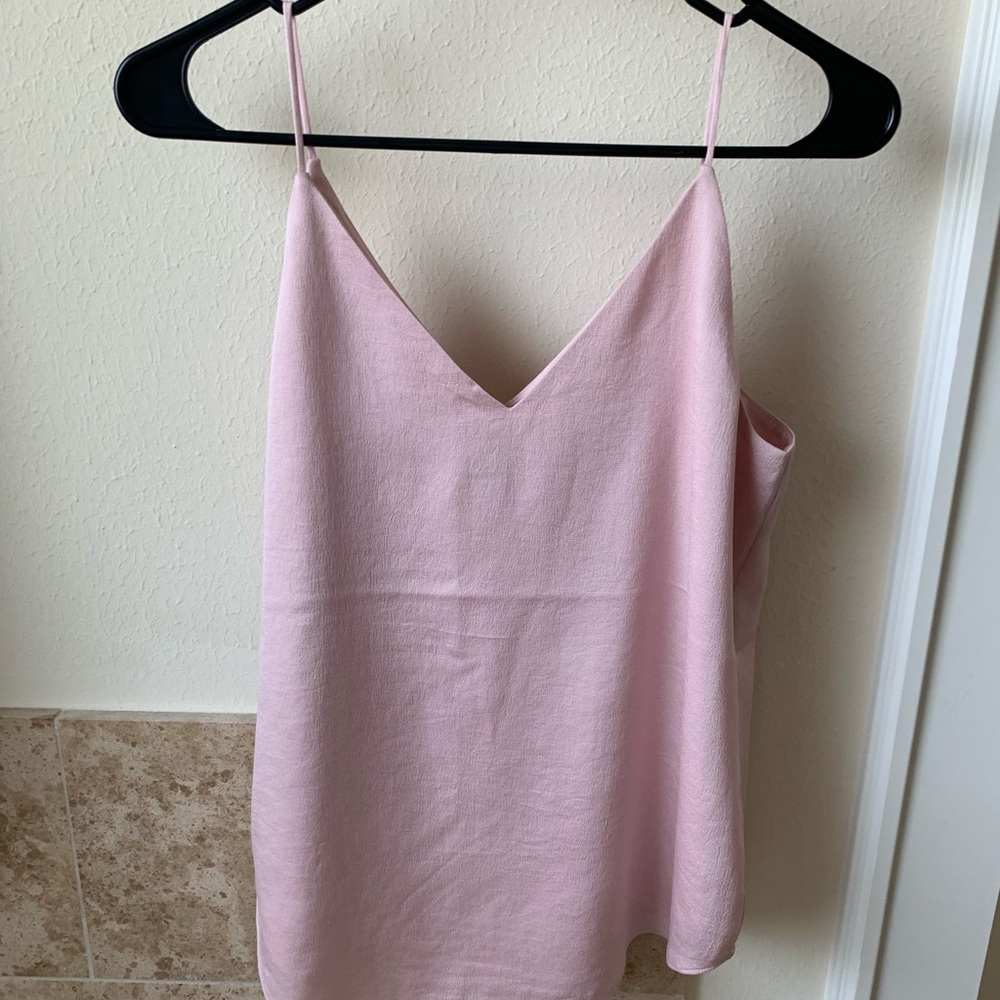 Pink tank top